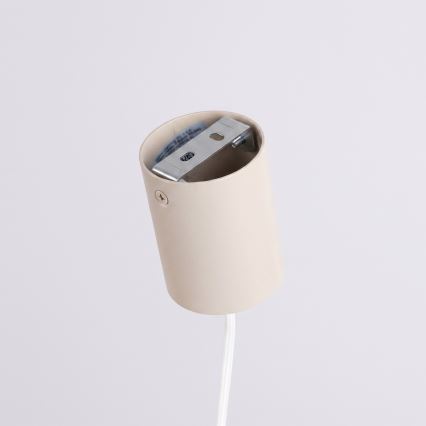 AURA zsinóros csillár 1xGX53/10W/230V krémszínű
