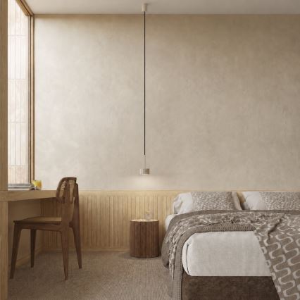 AURA kábeles függeszték 1xGX53/10W/230V taupe