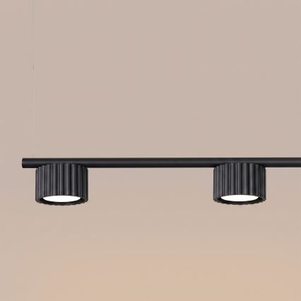 AURA kábelcsillár 4xGX53/10W/230V fekete