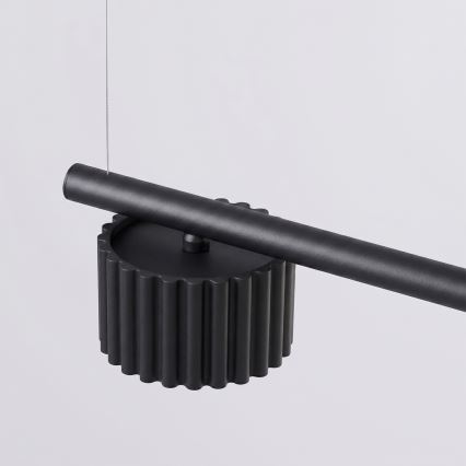 AURA kábelcsillár 4xGX53/10W/230V fekete