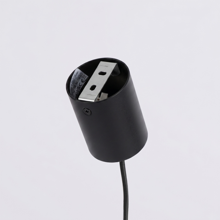 AURA kábelcsillár 4xGX53/10W/230V fekete