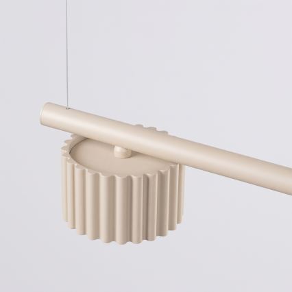 AURA kábeles függeszték 4xGX53/10W/230V krémszínű