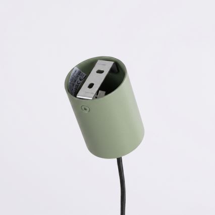 Kábeles függeszték AURA 4xGX53/10W/230V zöld