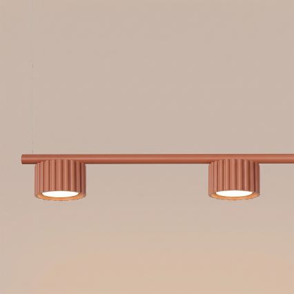 AURA kábeles függeszték 4xGX53/10W/230V piros
