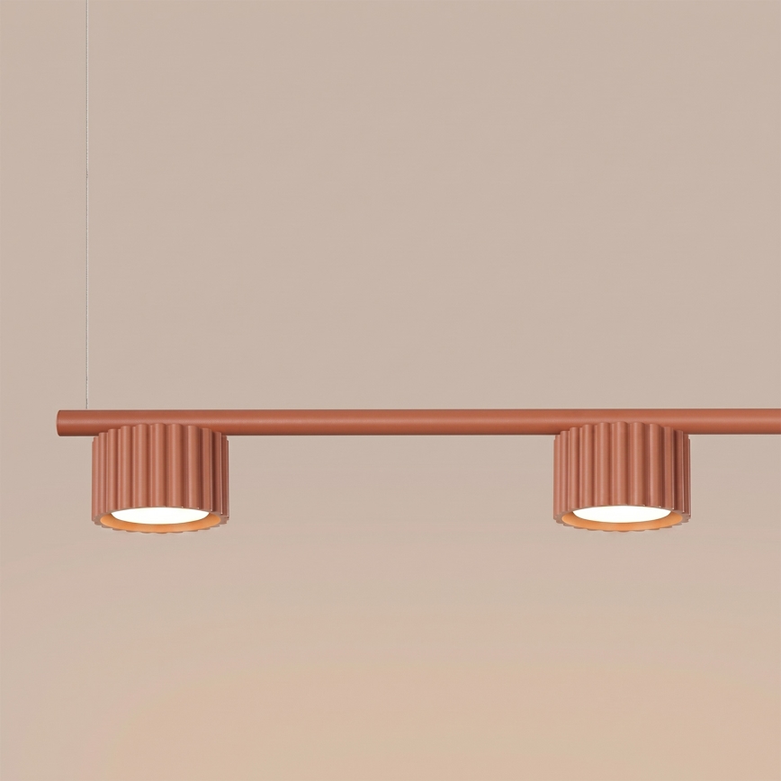 AURA kábeles függeszték 4xGX53/10W/230V piros