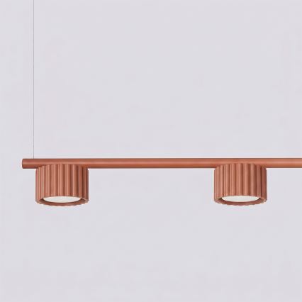 AURA kábeles függeszték 4xGX53/10W/230V piros