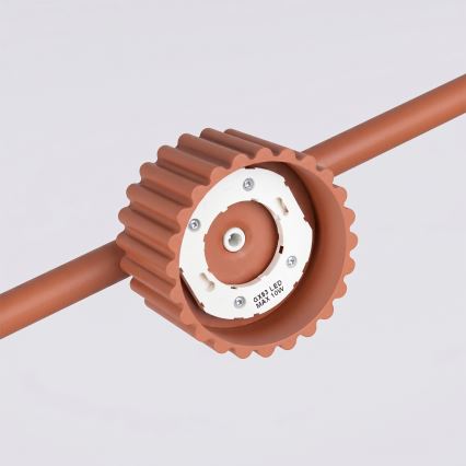 AURA kábeles függeszték 4xGX53/10W/230V piros