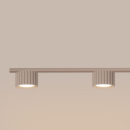Kábelcsillár AURA 4xGX53/10W/230V taupe