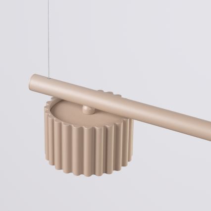 Kábelcsillár AURA 4xGX53/10W/230V taupe