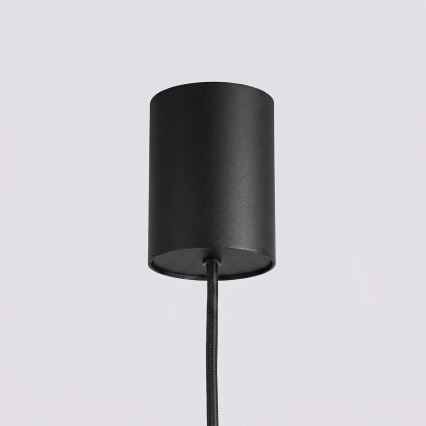 KARBON zsinóros függeszték 4xGU10/10W/230V fekete