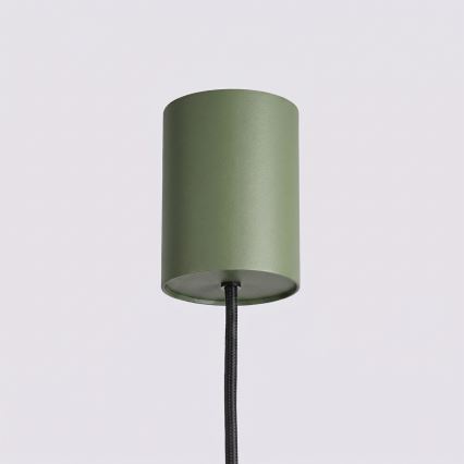 KARBON kábeles függőlámpa 4xGU10/10W/230V zöld