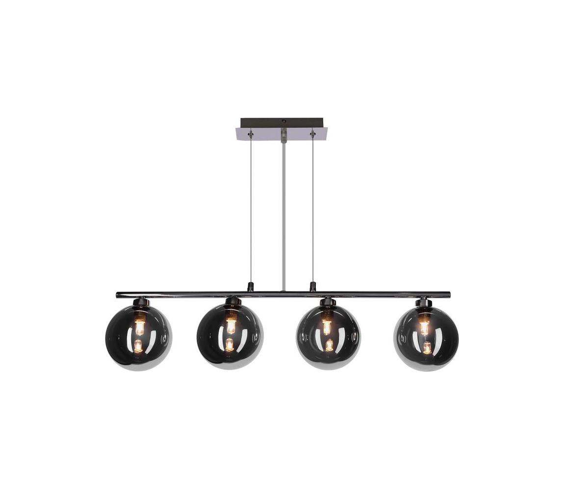 SOMUL kábeles függőlámpa 4xG9/20W/230V füstfekete 34