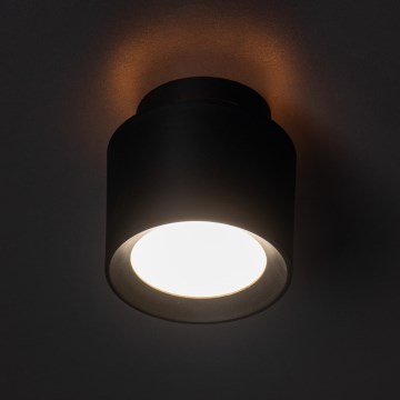 SONOR LED beépíthető spotlámpa LED/6W/230V 3000/4000/5700K + LED/1,5W 2200K átm. 9 cm fekete