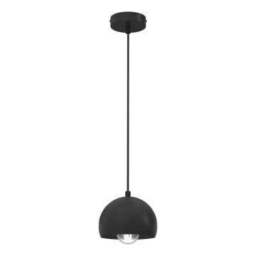 SOOL kábeles függőlámpa 1xE27/15W/230V, átm. 15 cm, fekete