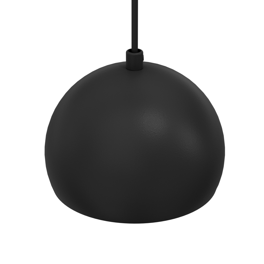 SOOL kábeles függőlámpa 1xE27/15W/230V, átm. 15 cm, fekete