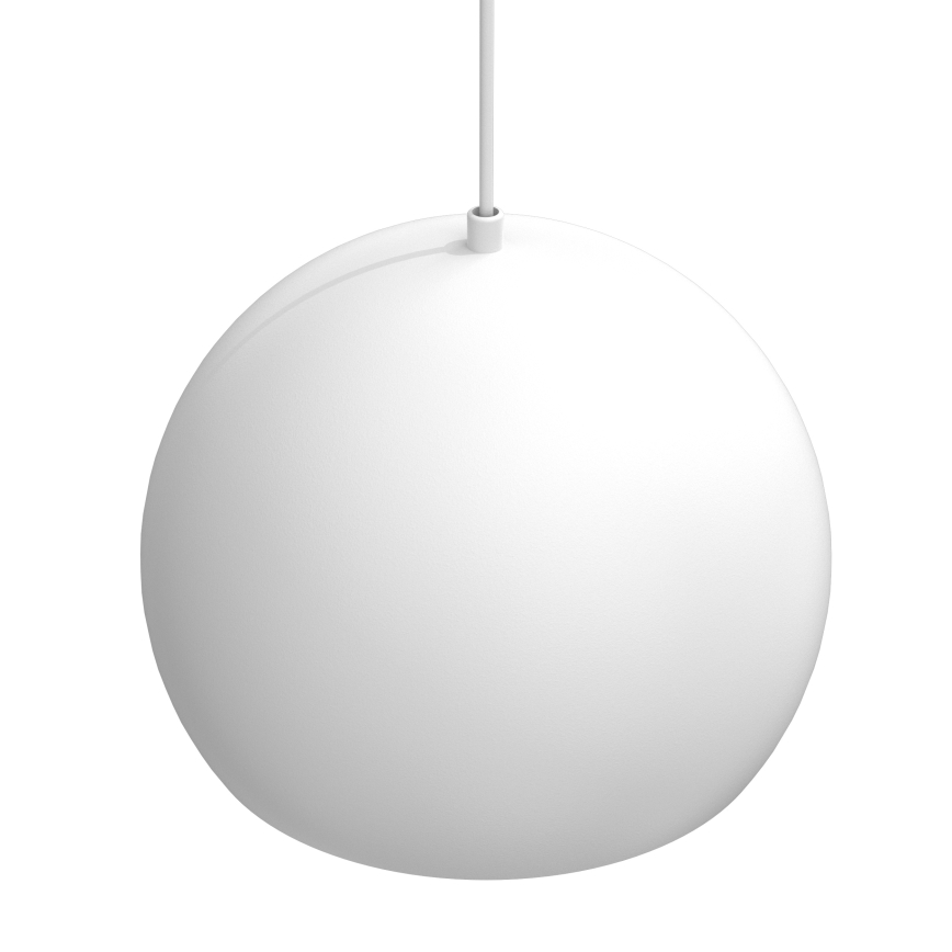 SOOL kábelre függesztett csillár 1xE27/15W/230V, átmérő 27 cm, fehér