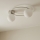 SOPRA mennyezeti lámpa 2xE14/10W/230V bézs/fehér