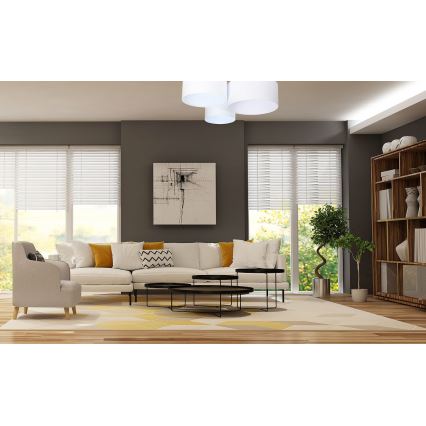 Mennyezeti lámpa SPACE 3xE27/60W/230V fehér