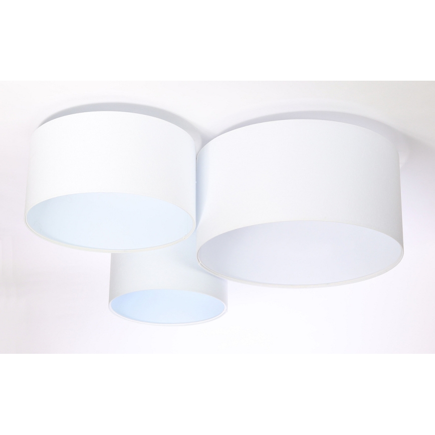 Mennyezeti lámpa SPACE 3xE27/60W/230V fehér