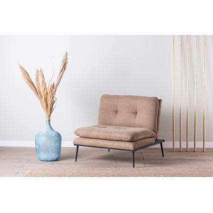 SPEAKY kihúzható fotel barna