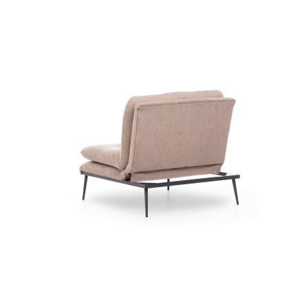 SPEAKY kihúzható fotel barna