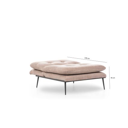 SPEAKY kihúzható fotel barna