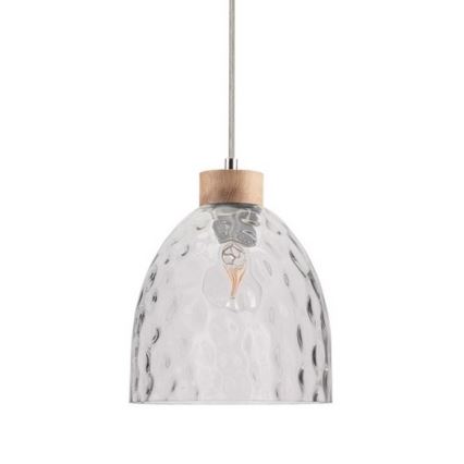 Függeszték kábellel ALESSANDRO 1xE27/60W/230V tölgy