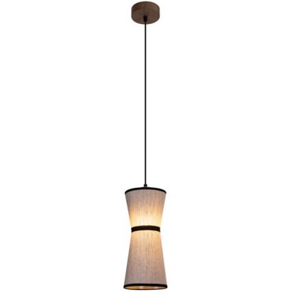 Csillár zsinóron AMIGO 1xE27/25W/230V tölgy