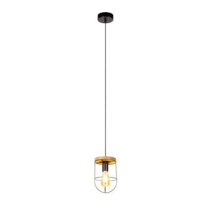 Csillár zsinóron NETUNO 1xE27/60W/230V tölgy