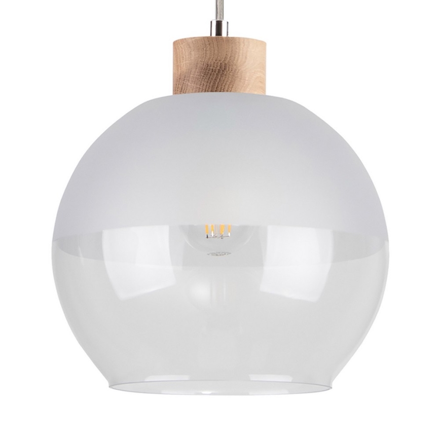 Függeszték kábellel ALESSANDRO 1xE27/60W/230V tölgy