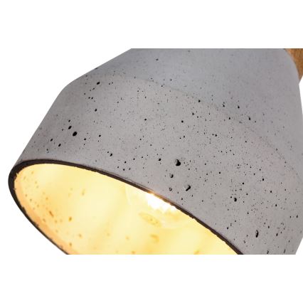 Csillár zsinóron TRISTAN 1xE14/40W/230V tölgy