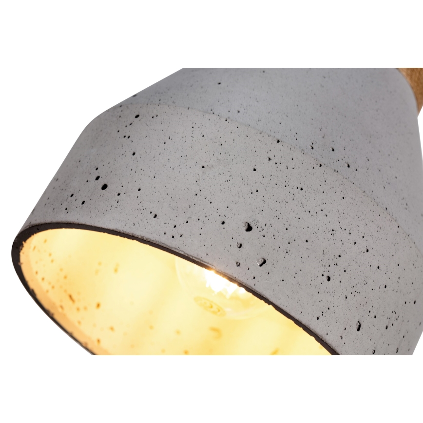 Csillár zsinóron TRISTAN 1xE14/40W/230V tölgy