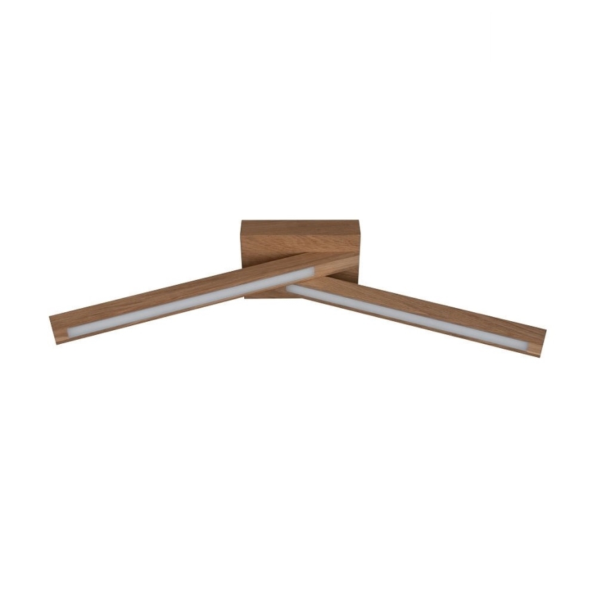 LED Felületre szerelhető csillár LINUS 2xLED/4,5W/230V matt tölgy