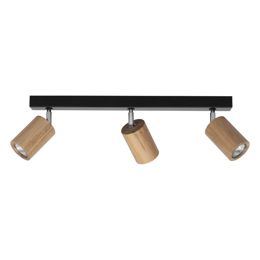LED mennyezeti spotlámpa MATTI 3xGU10/5W/230V tölgy