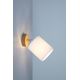 Fali lámpa APRILLIA 1xE27/25W/230V tölgy fehér - FSC minősítéssel