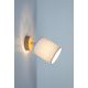 Fali lámpa APRILLIA 1xE27/25W/230V tölgy szürke - FSC minősítéssel