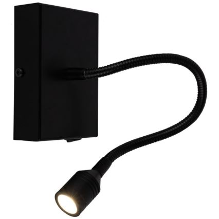 LED Fali lámpa LECTOR LED/2,5W/230V fekete