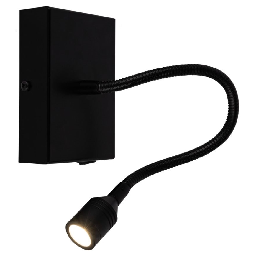 LED Fali lámpa LECTOR LED/2,5W/230V fekete