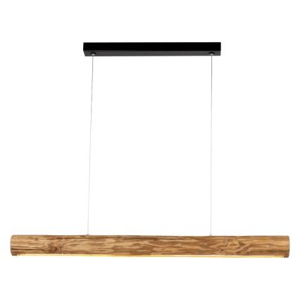 LED Fényerőszabályzós függeszték kábellel LUCAS LED/25,5W/230V fenyő