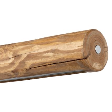 LED Fényerőszabályzós függeszték kábellel LUCAS LED/25,5W/230V fenyő