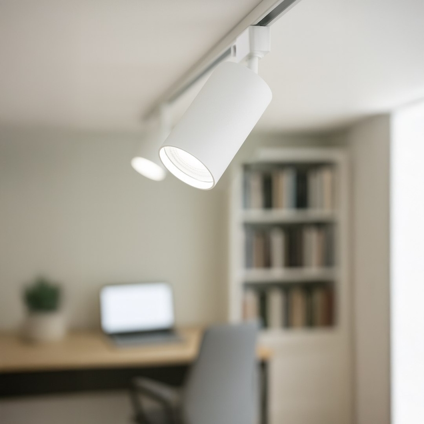 Spotlámpa 1-fázisú sínes rendszerhez TIGER 1xGU10/10W/230V fehér