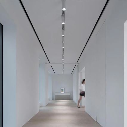 Spotlámpa 1-fázisú sínrendszerhez, 1xGU10/10W/230V, fehér