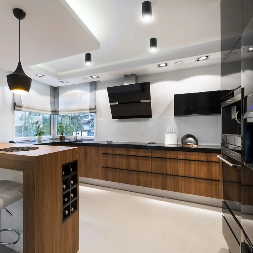 Spotlámpa 1xGU10/35W/230V fekete/rozéarany