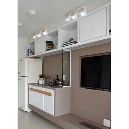 Spotlámpa 3xE27/40W/230V bükkfa/fehér