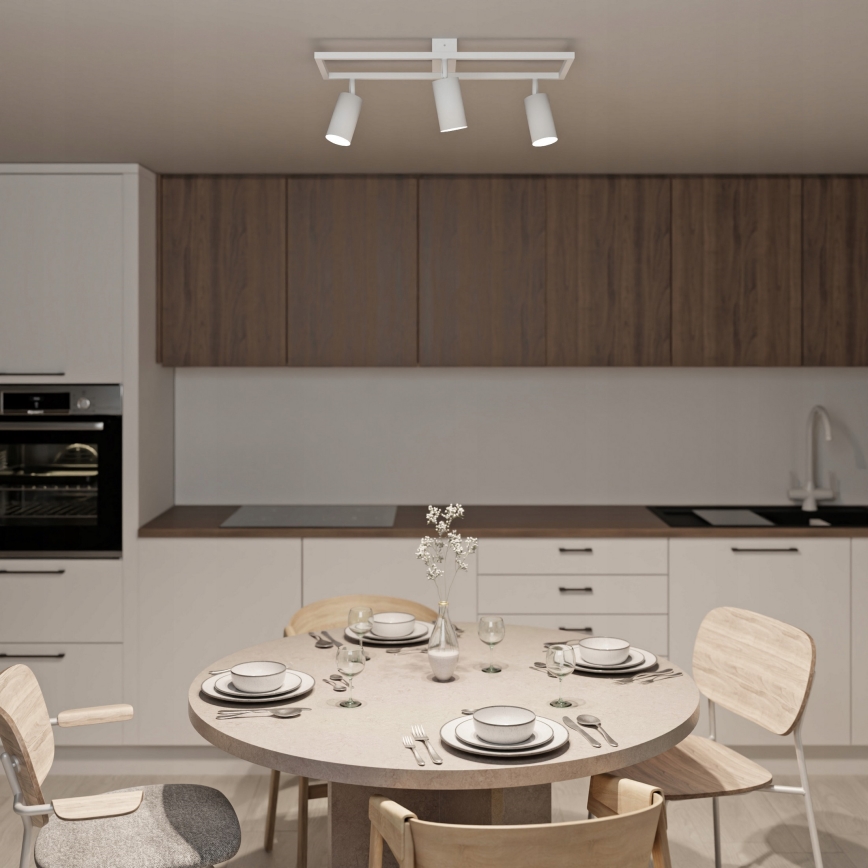 Spotlámpa 3xGU10/30W/230V fehér