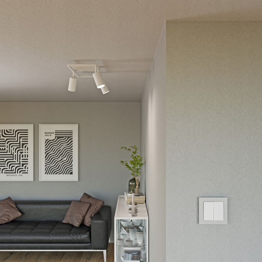 Spotlámpa 3xGU10/30W/230V fehér