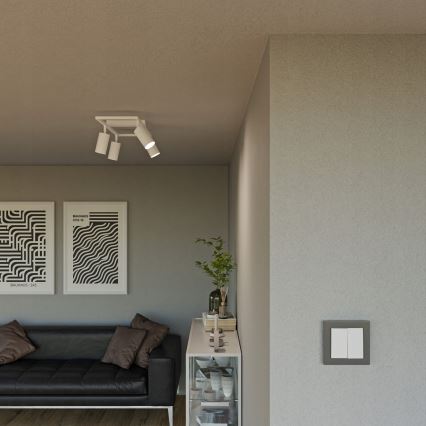 Spotlámpa 4xGU10/30W/230V fehér