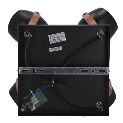 spotlámpa ANICA 4xE14/40W/230V fekete/réz