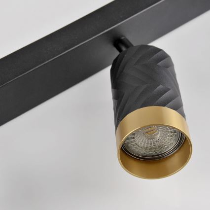 Spotlámpa ARRAS 2xGU10/10W/230V fekete