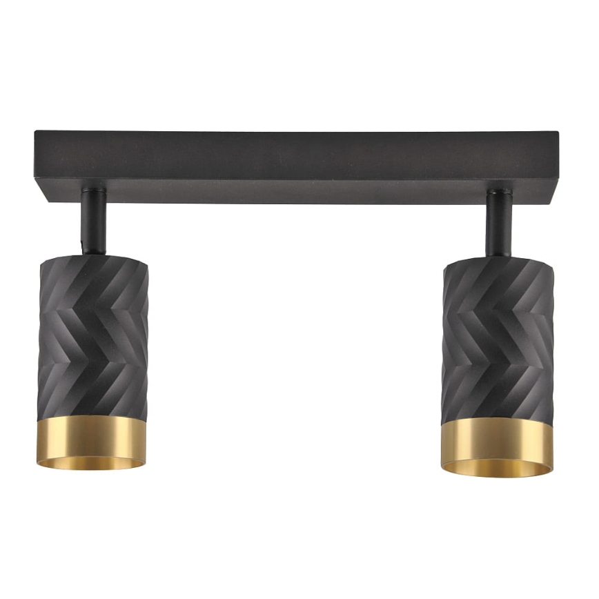 Spotlámpa ARRAS 2xGU10/10W/230V fekete